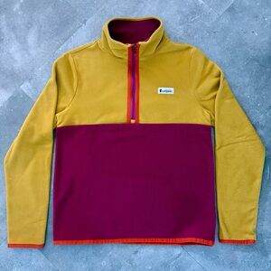 Women’s Cotopaxi Amado Color Block Quarter Zip Fleece Pullover/Size Small  -